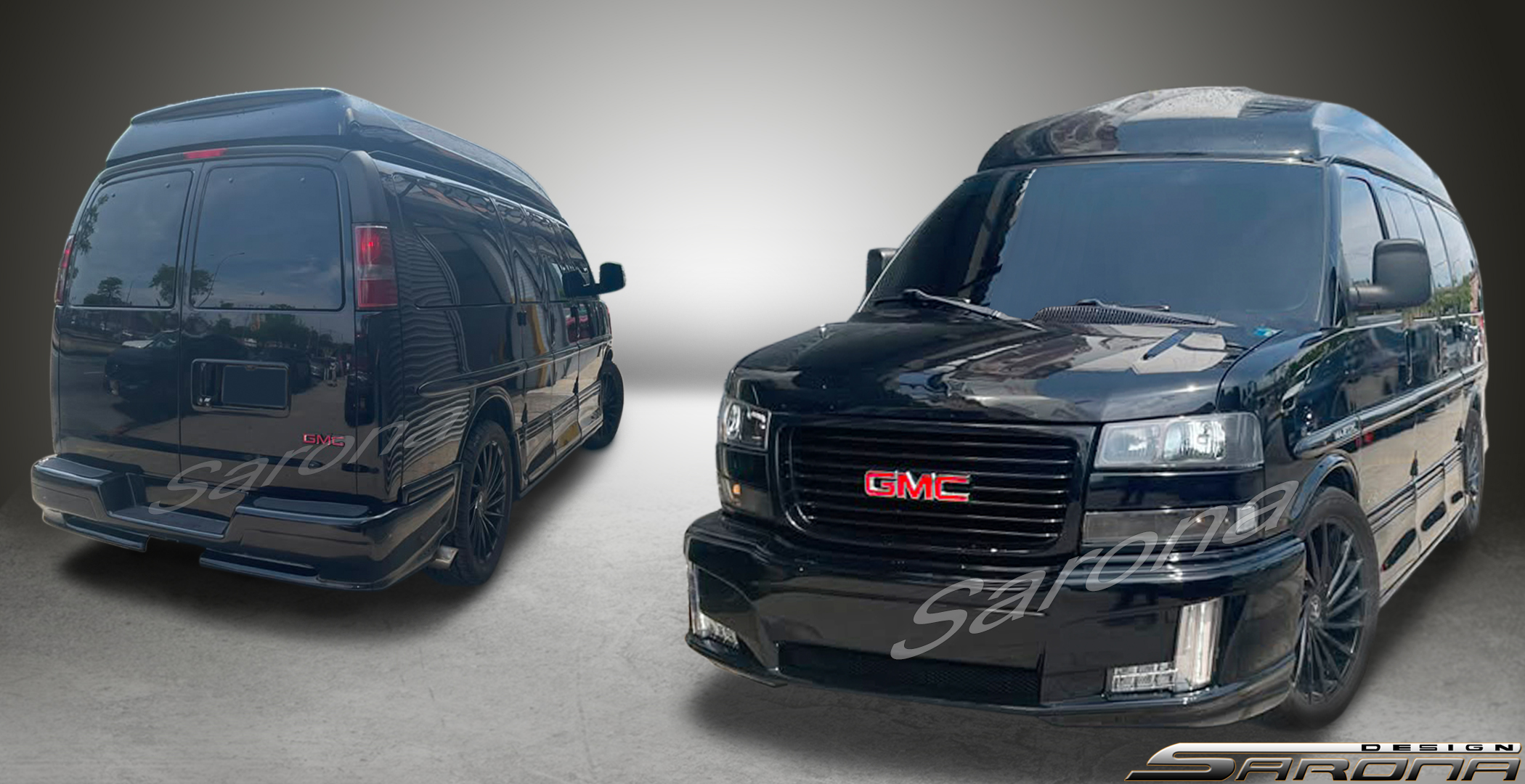 Custom Chevy Express Van  Short Wheel Base Body Kit (2003 - 2026) - $2190.00 (Part #CH-068-KT)